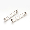 Tarnish Resistant 304 Stainless Steel Pin Brooch Back Bar Findings X-STAS-Q184-04-2