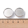 Iron Button Cabochon Settings FIND-D036-02P-3