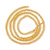 Transparent Glass Beads Strands GLAA-C019-01A-18-2