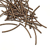 Brass Tube Beads KK-EC295-R-01-1