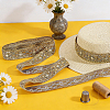 Ethnic Style Polyester Ribbon OCOR-WH0003-084C-4