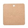 Blank Kraft Paper Broochs Display Cards X1-CDIS-G005-08-2