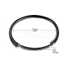 Fashion Engraved Brass Inspirational Bangle JB247D-2