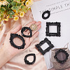 12Pcs 6 Style Resin Picture Frames RESI-CP0001-02-3
