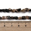 Natural Chiastolite Beads Strands G-I389-A26-5