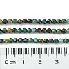 Natural Chrysocolla Beads Strands G-Z034-A03-02-5