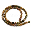 Natural Ocean Jasper Beads Strands G-P503-6MM-07-3