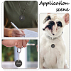 DIY Stamping Blank Tag Necklace Making Kit DIY-SC0020-83-5