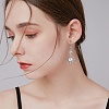 4Pcs 2 Colors Glass Pendants GLAA-SZ0001-91-7