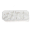 Cat Shape Pendant DIY Silhouette Silicone Mold LS-DIY-K067-02C-3