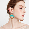 DIY 2 Colors Dangle Earring Making Kits DIY-OC0006-51-5