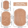 Wooden Basket Bottoms TOOL-WH0159-02C-2