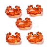Transparent Glass Enamel Beads LAMP-V001-08I-1