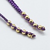 Braided Nylon Cord for DIY Bracelet Making MAK-K013-E02-2