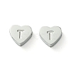 Tarnish Resistant 316L Surgical Stainless Steel Beads STAS-R230-01T-P-1-1