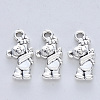 Tibetan Style Alloy Pendants TIBE-R316-045AS-RS-1
