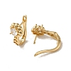 Brass Hoop Earrings EJEW-L271-13KCG-05-2