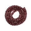 Glass Beads Strands EGLA-A044-T4mm-D13-3