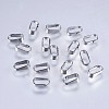 Tarnish Resistant 304 Stainless Steel Snap On Bails STAS-F145-01P-1