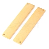 304 Stainless Steel Pendants STAS-O142-74G-2