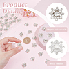 Fingerinspire 40Pcs Flower Rhinestone Cabochon FIND-FG0003-22-3