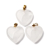 Natural Quartz Crystal Pendants G-G287-01G-11-1
