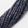 Natural Sapphire Bead Strands X-G-P271-3mm-13-2