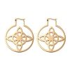 304 Stainless Steel Hoop Earrings EJEW-P271-02C-G-1