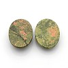 Natural Gemstone Cabochons G-P023-08-2