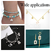 64Pcs 8 Style Alloy Pendant Sets FIND-AR0001-34-4