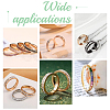 12Pcs Crystal Rhinestone Grooved Finger Ring RJEW-UN0002-46EB-6