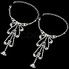 2Pcs Crystal Rhinestone Tennis Ring Bracelet BJEW-CN0001-17C-8