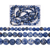 3 Strands 3 Style Natural Blue Spot Jasper Beads Strands G-YS0001-03-1