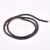 Matte Style Frosted Non-magnetic Synthetic Hematite Beads Strands G-M007-78-2