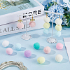 100Pcs DIY Doll Craft Polyester Pom Pom DIY-SC0028-08E-4