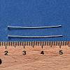 925 Sterling Silver Flat Head Pins STER-M117-03D-S-3