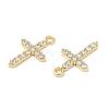 Alloy Rhinestone Pendants ALRI-P005-02G-2