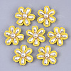 ABS Plastic Imitation Pearl Cabochons FIND-S321-11I-2