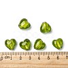 Handmade Silver Foil Glass Beads FOIL-R050-12x8mm-7-4