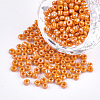 DIY Craft Beads 12/0 Opaque Colors Lustered Round Glass Seed Beads X-SEED-A012-2mm-130-2