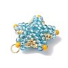 TOHO Seed Beads Pendants PALLOY-MZ00177-02-3