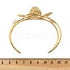 304 Stainless Steel Cuff Bangles for Women BJEW-Z091-04G-02-5