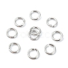 SHEGRACE 30G Brass Saw Cut Open Jump Rings XGRPCN936-238P-1