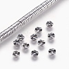 Electroplated Non-magnetic Synthetic Hematite Bead Strand G-E498-18G-3