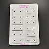 Rectangle Plastic Display Cards TOOL-F002-10-1