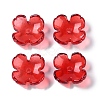 Baking Paint Glass Bead Caps GLAA-S202-04A-1