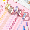 1 Bag 6 Rolls DIY Scrapbook Decorative Paper Tapes DIY-SP0005-15C-5