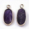 Natural & Synthetic Mixed Gemstone Pendants G-N326-45-3