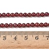 Natural Garnet Beads Strands G-Z104-A01-4mm-5