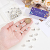 60Pcs Tibetan Style Alloy Beads TIBEB-SC0001-62A-3